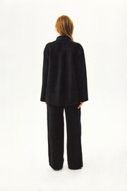 Paros Linen Unisex Pajama Pants in Black