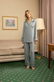 Finnegan Unisex Pajama Pants in Grey