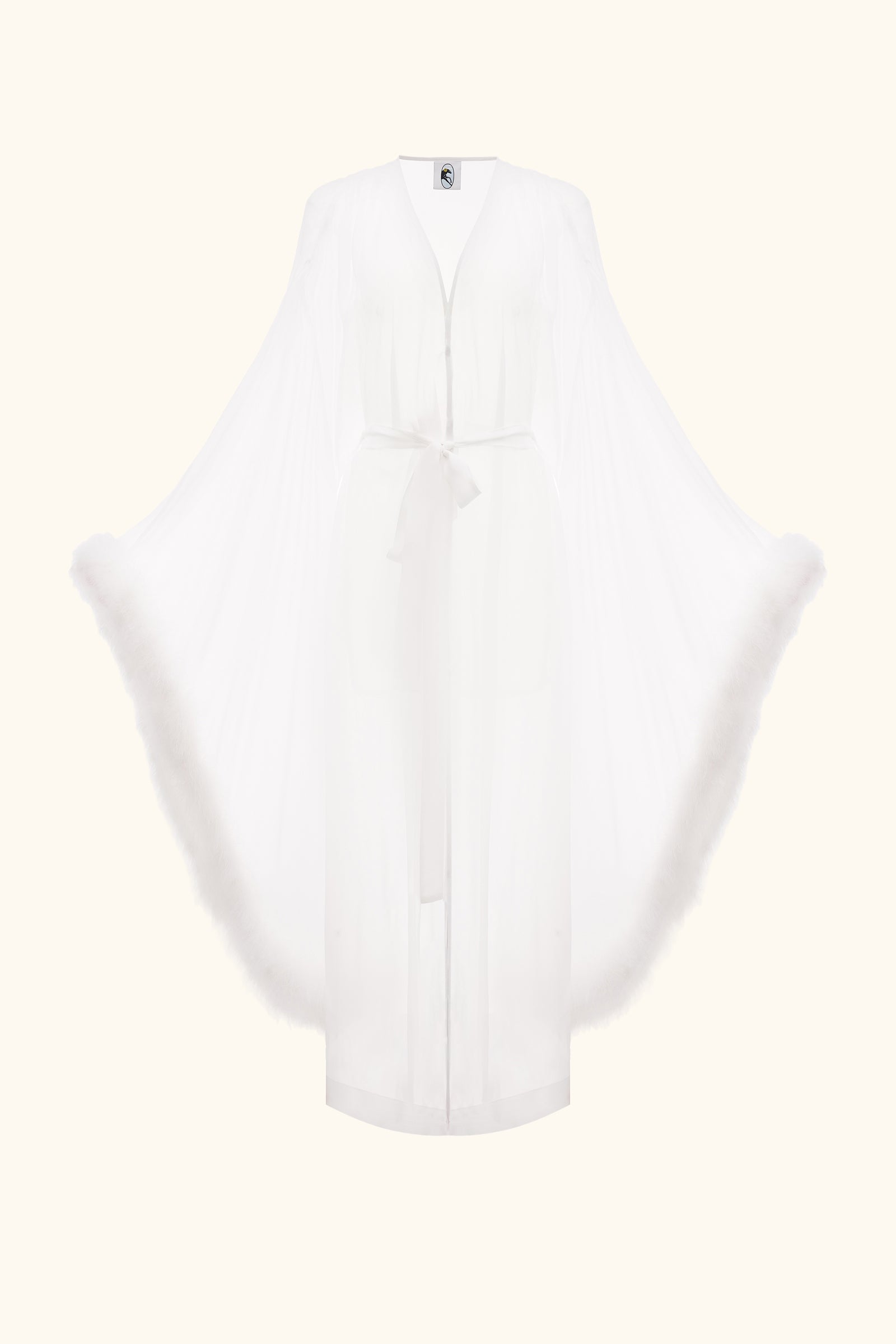 Afrodita Lounge Robe in White