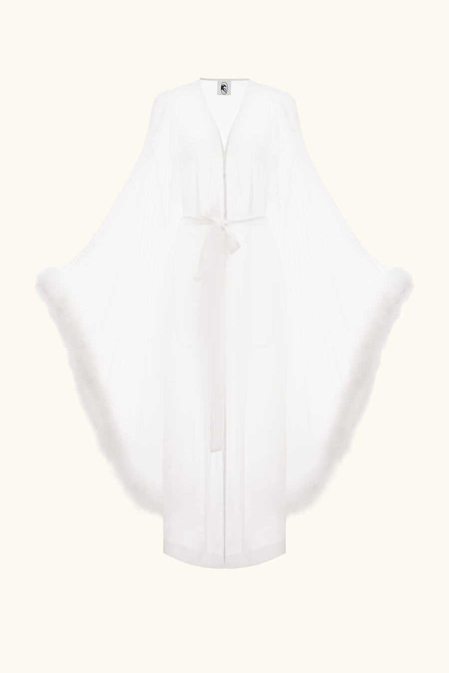 Afrodita Lounge Robe in White