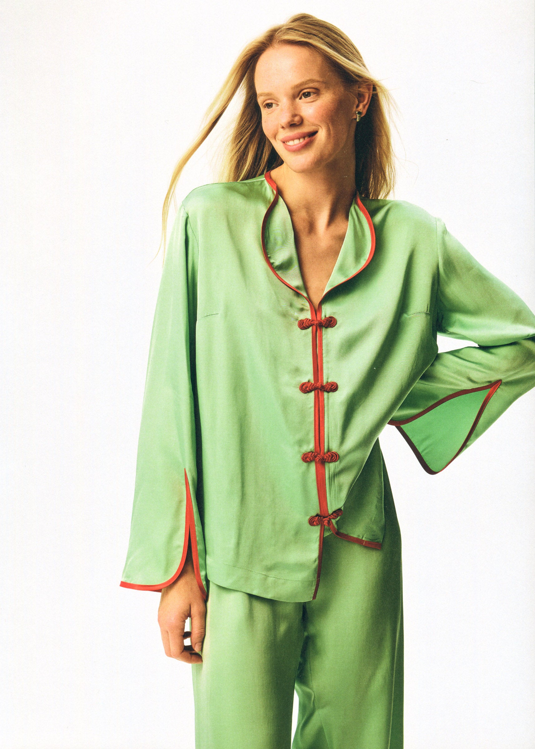 Louis Chinoiserie Contrast Ensemble