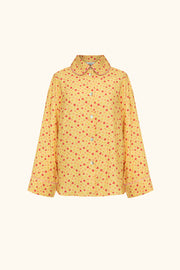 Pastelle Oversized Shirt in Wild Pansies